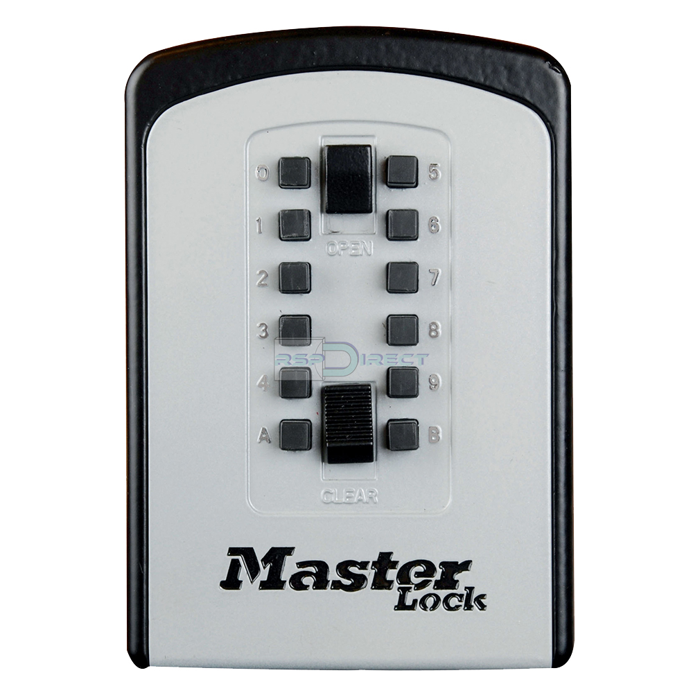 Master Lock 5412D KEY Safe Push Button Model